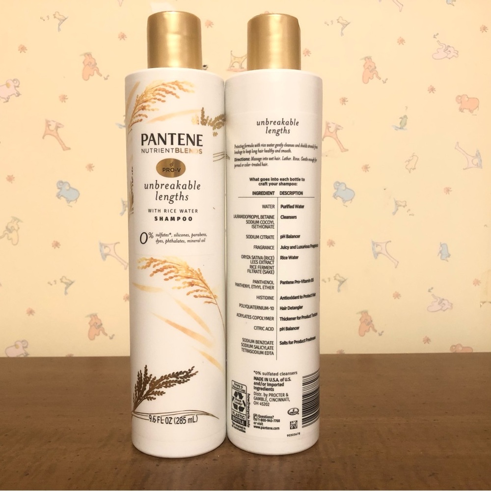 Pantene Unbreakable Lengths Shampoo and Conditioner Set - Picture 2 of 3